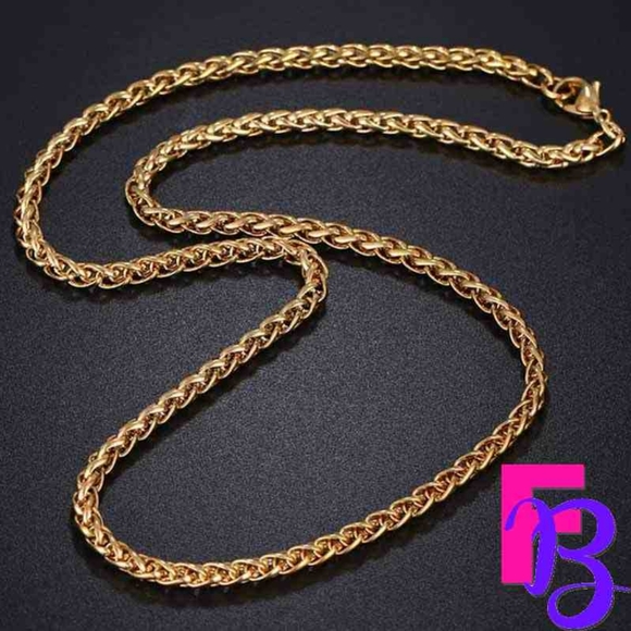 *NEW!* 4MM 24" 14K Italian Franco Chain - Picture 1 of 11